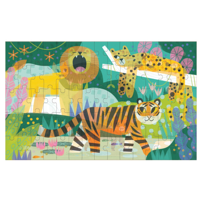 Mudpuppy 75 Pc Puzzle - Lenticular Cats - Image 2