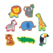 Mudpuppy My First Puzzle Set of 8 - Happy Animals - Image 2