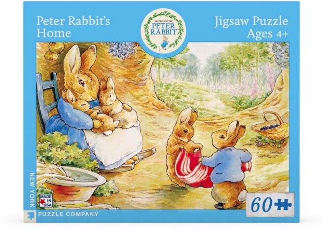NYPC Peter Rabbit 60 Pc Puzzle - Home