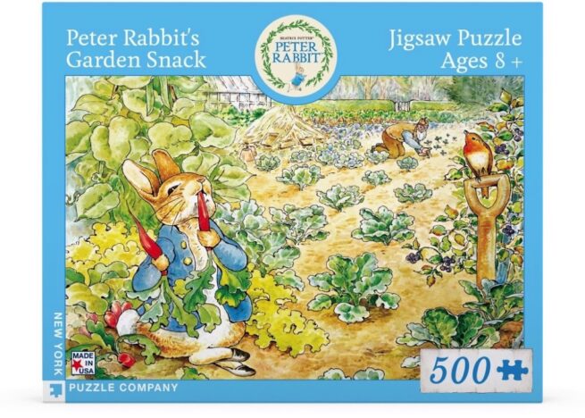 NYPC Peter Rabbit 500 Pc Puzzle - Garden Snack