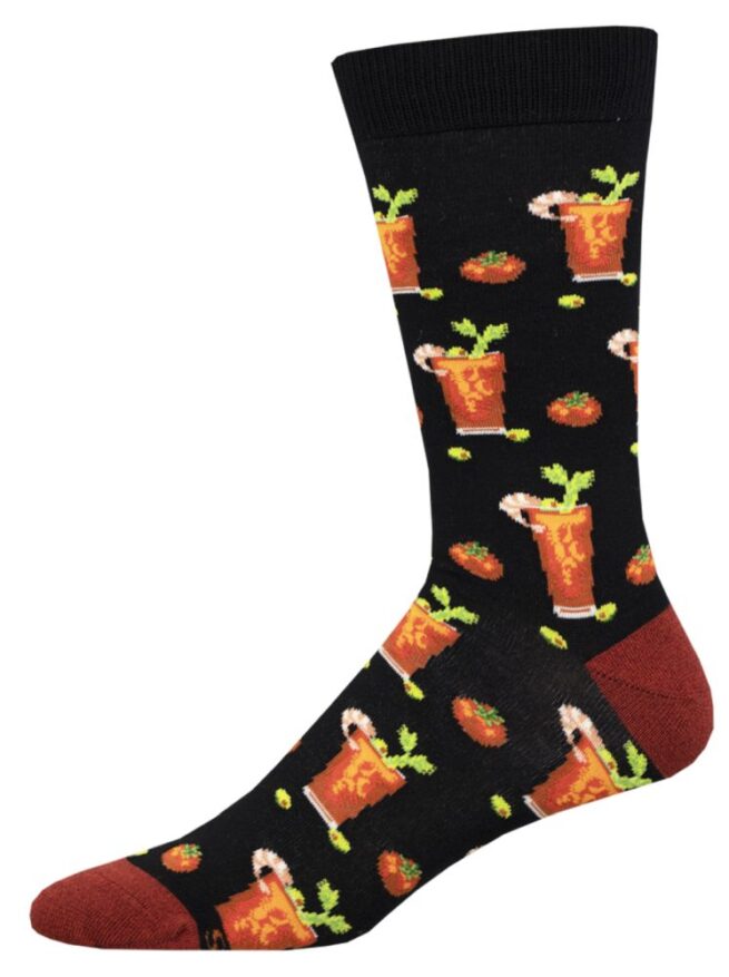 Socksmith Mens Socks Bamboo - Bloody Good Drink