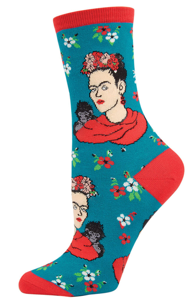 Socksmith Ladies Socks - Kahlo Portrait
