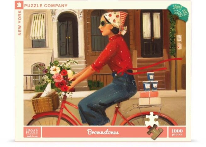 NYPC Janet Hill 1000 Pc Puzzle - Brownstones