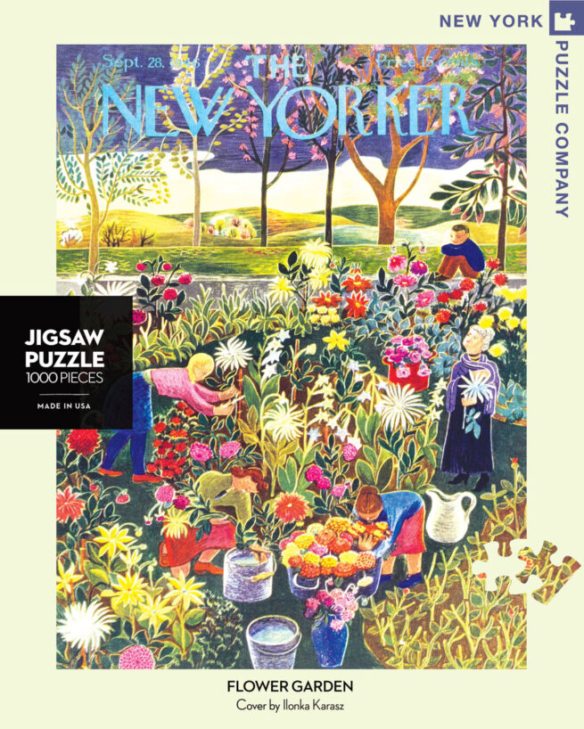 NYPC 1000 Pc Puzzle - Flower Garden