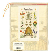 Cavallini Tea Towel - Bees & Honey - Image 3