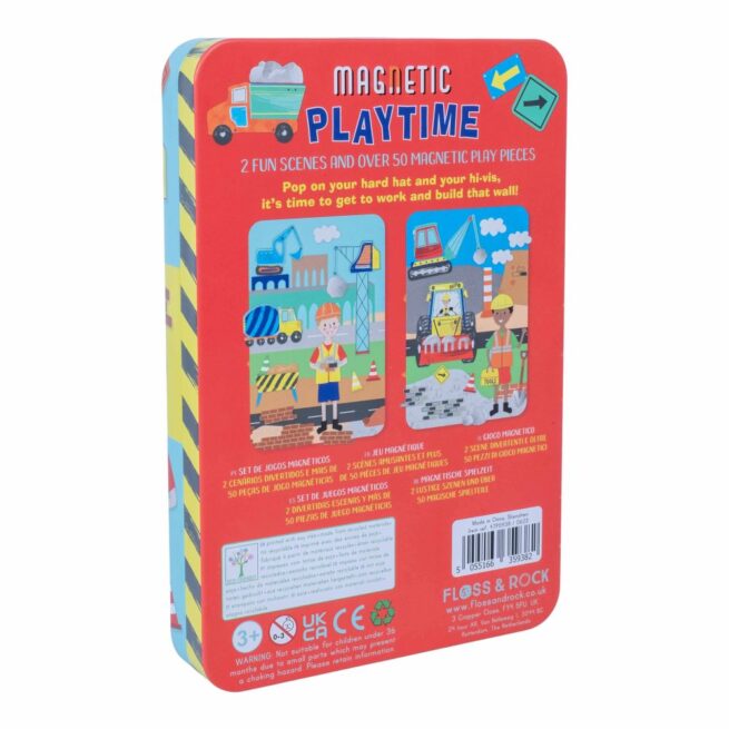 Floss & Rock Magnetic Playtime - Construction - Image 3