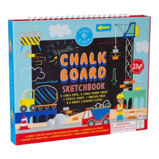 Floss & Rock Chalk Board Sketchbook - Construction