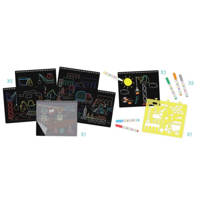 Floss & Rock Chalk Board Sketchbook - Construction - Image 2