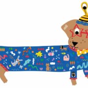 Floss & Rock 20 Pc Shaped Jigsaw Puzzle Pets - Image 2