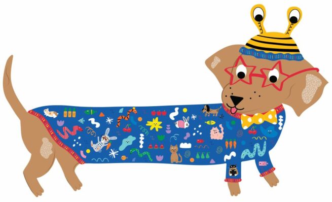 Floss & Rock 20 Pc Shaped Jigsaw Puzzle Pets - Image 2