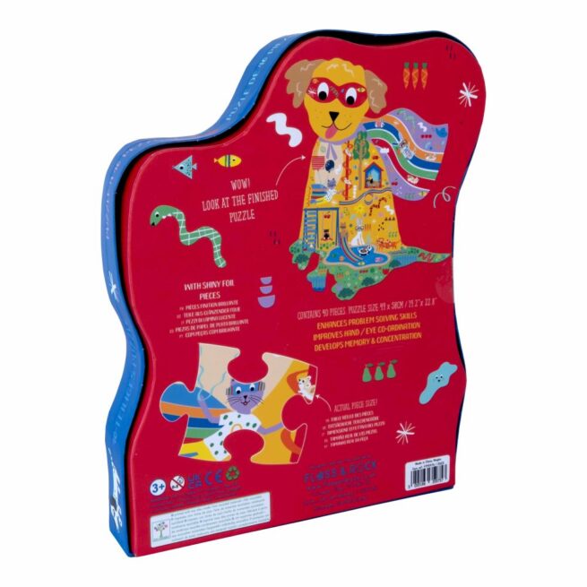 Floss & Rock 40 Pc Shaped Jigsaw Puzzle Pets - Image 3