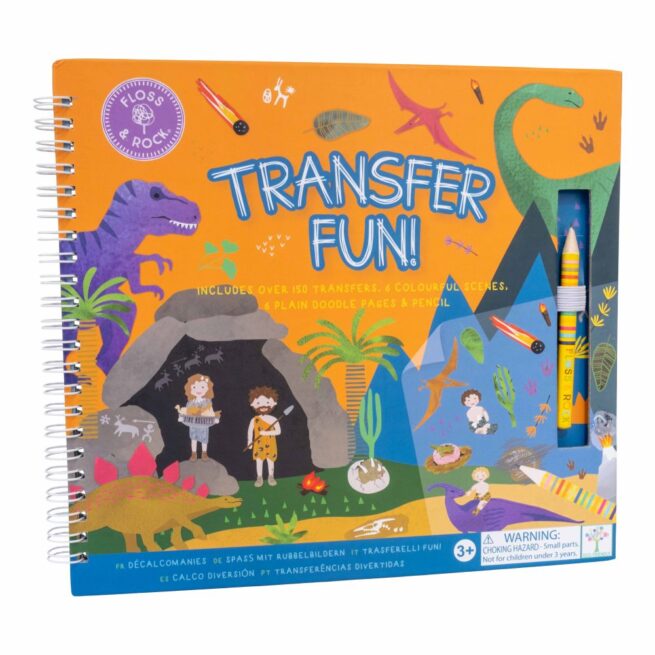 Floss & Rock Transfer Fun - Dinosaur
