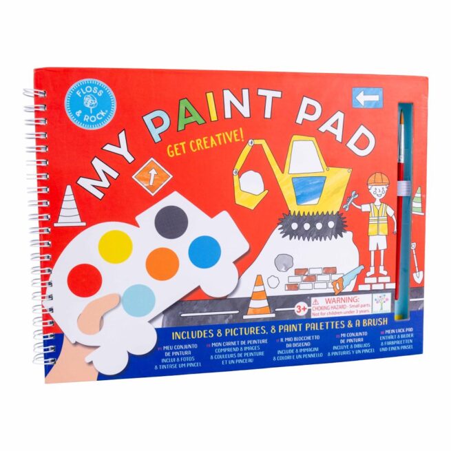 Floss & Rock My Painting Pad - Construction