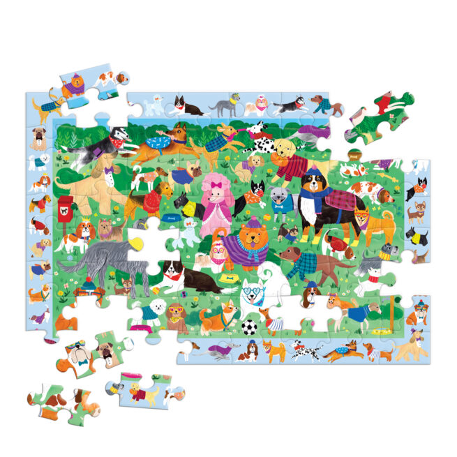 Mudpuppy 64 Pc Search & Find Puzzle - Doggie Days - Image 3