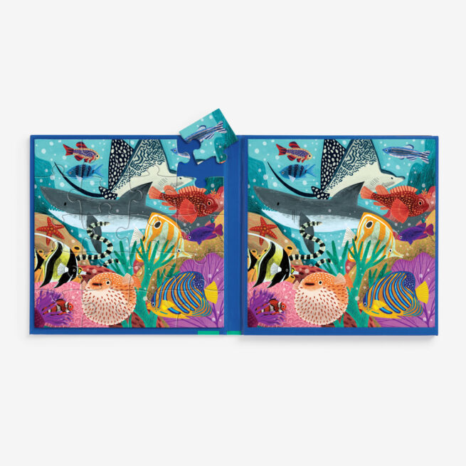 Mudpuppy 20 Pc Magnetic Puzzle - Depths of Seas - Image 3