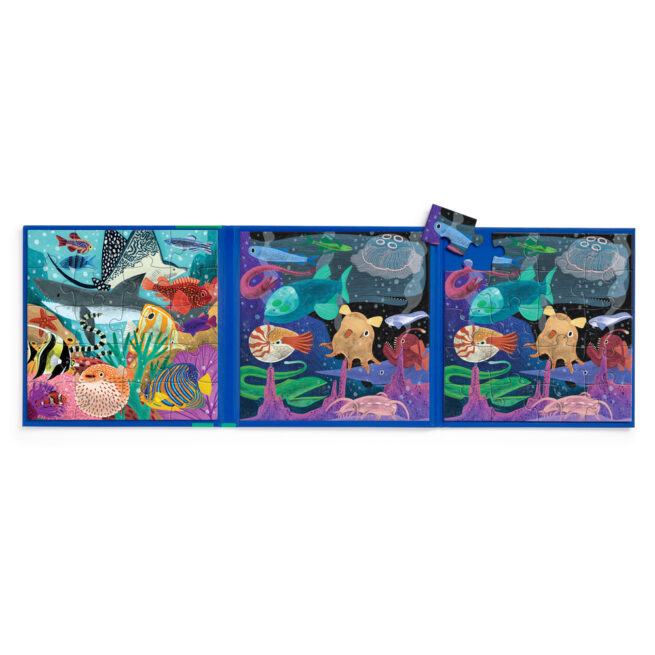 Mudpuppy 20 Pc Magnetic Puzzle - Depths of Seas - Image 4