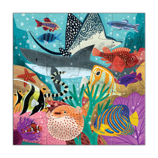 Mudpuppy 20 Pc Magnetic Puzzle - Depths of Seas - Image 6