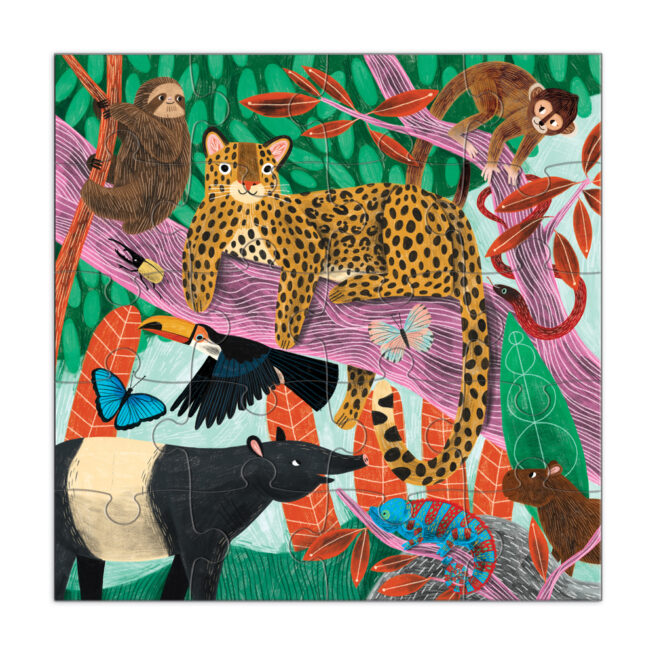 Mudpuppy 20 Pc Magnetic Puzzle - Jungle Safari - Image 6