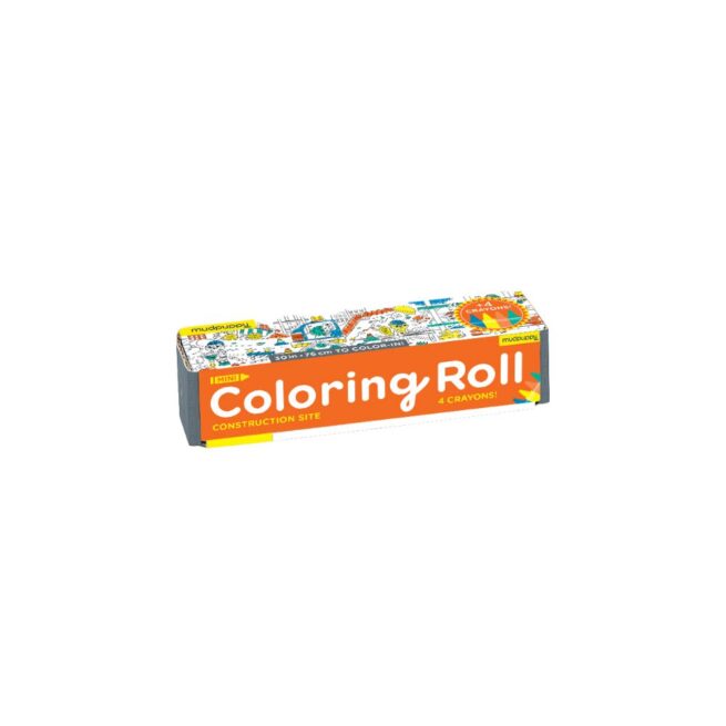 Mudpuppy Colouring Roll - Construction Site