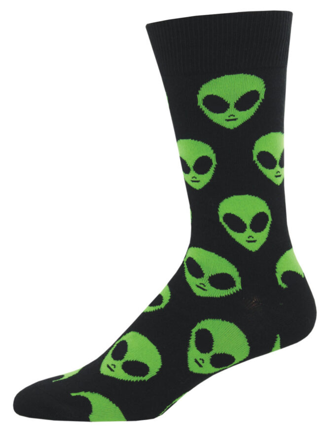 Socksmith Mens Socks - We Come In Peace