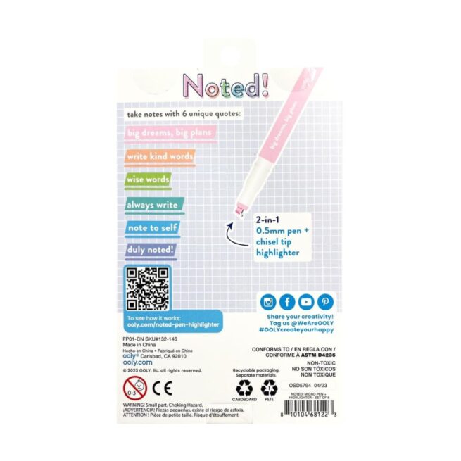 Ooly Markers – Noted! 2-in-1 - Image 2
