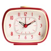 Rex London Retro Alarm Clock - Red - Image 3