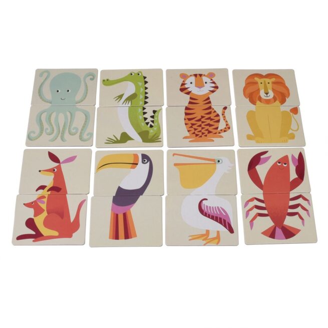 Rex London Heads & Tails Game Colourful Creatures - Image 3