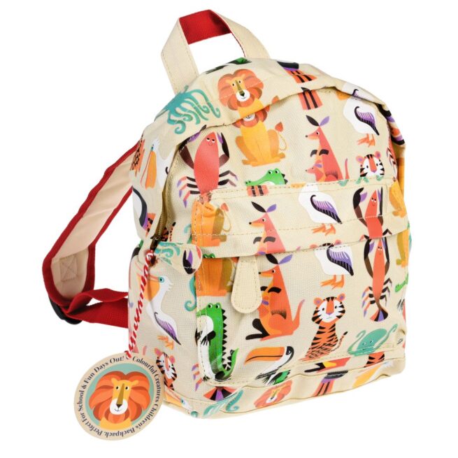 Rex London Mini Backpack - Colourful Creatures