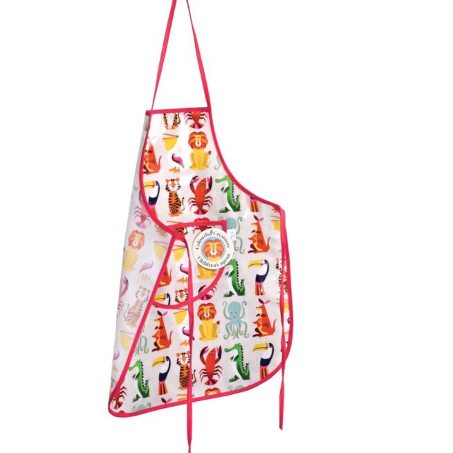 Rex London Child Apron - Colourful Creatures - Image 2