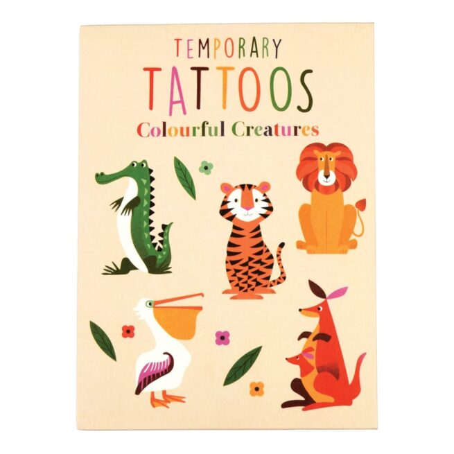 Rex London Temporary Tattoos - Colourful Creatures - Image 2