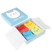Rex London Baby socks 4 Pairs - Kitten - Image 2