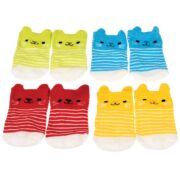 Rex London Baby socks 4 Pairs - Kitten - Image 3