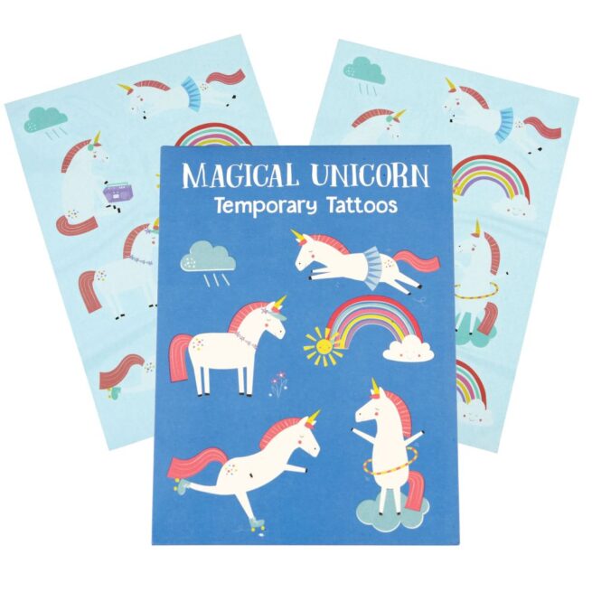 Rex London Temporary Tattoos - Magical Unicorn