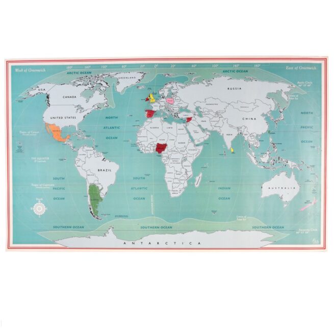 Rex London Scratch World Map - Image 3