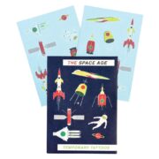 Rex London Temporary Tattoos -  Space Age