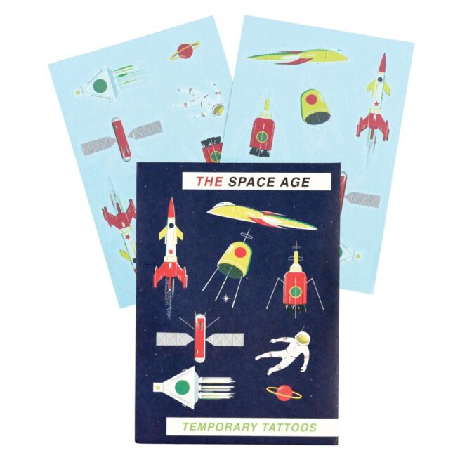 Rex London Temporary Tattoos -  Space Age