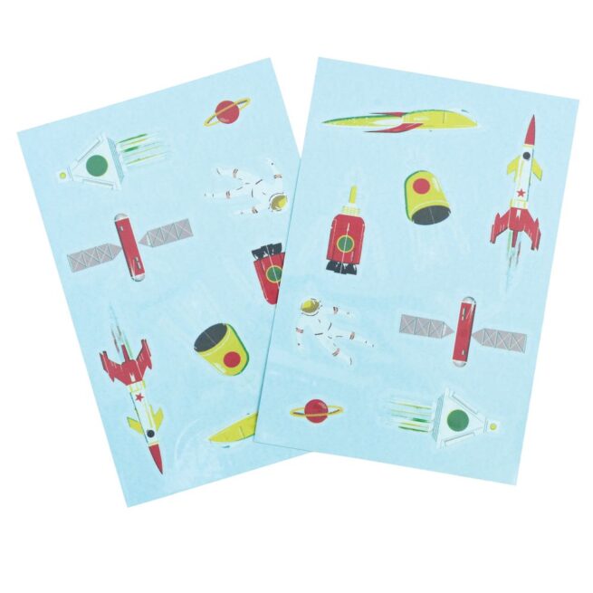 Rex London Temporary Tattoos -  Space Age - Image 2