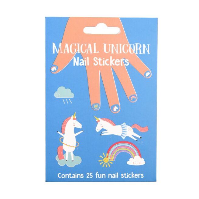 Rex London Child Nail Stickers - Magical Unicorn