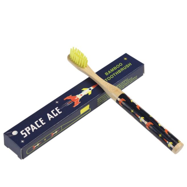 Rex London Child Bamboo Toothbrush - Space
