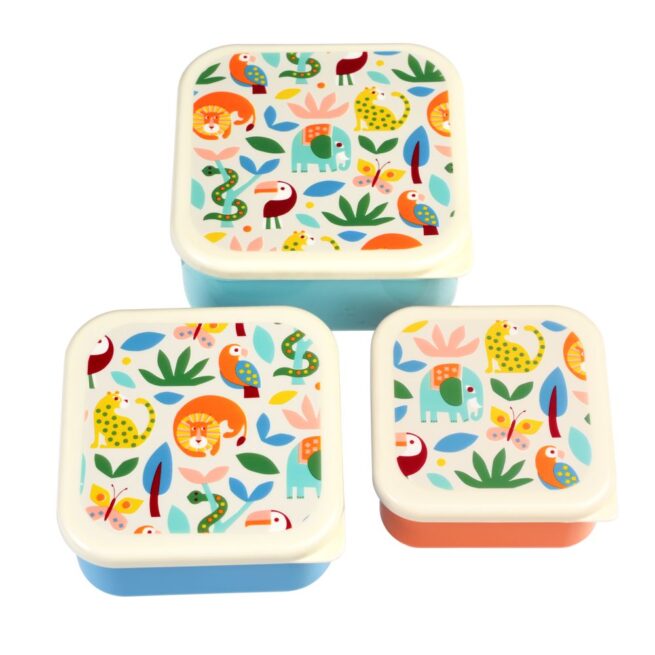 Rex London Snack Box Set of 3 - Wild Wonders - Image 2