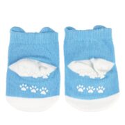 Rex London Pair of Baby Socks - Bear - Image 3