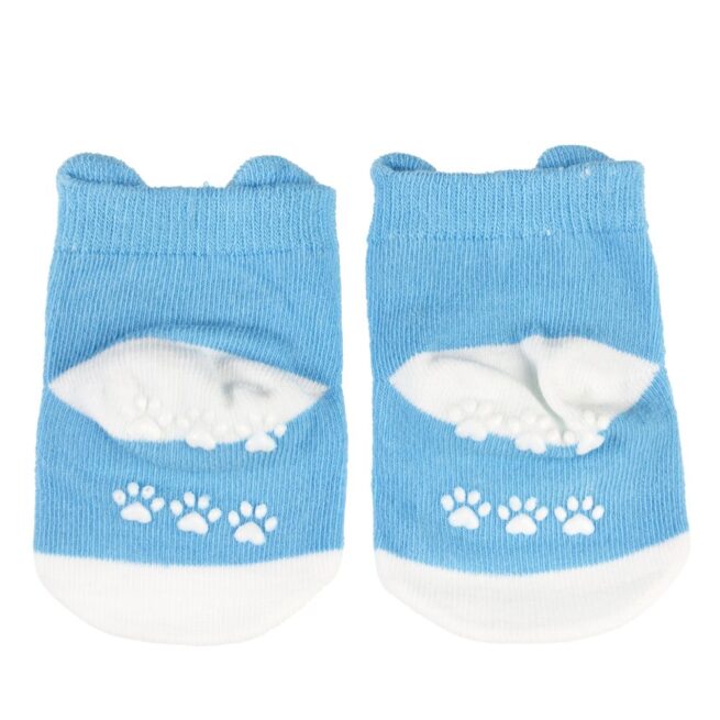 Rex London Pair of Baby Socks - Bear - Image 3