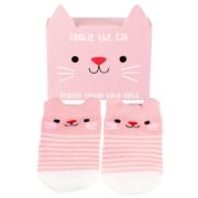 Rex London Pair of Baby Socks - Cat