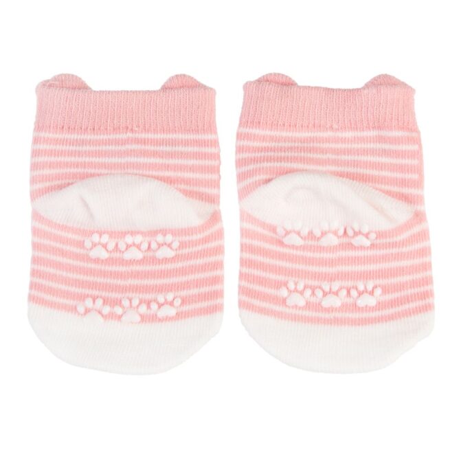 Rex London Pair of Baby Socks - Cat - Image 3