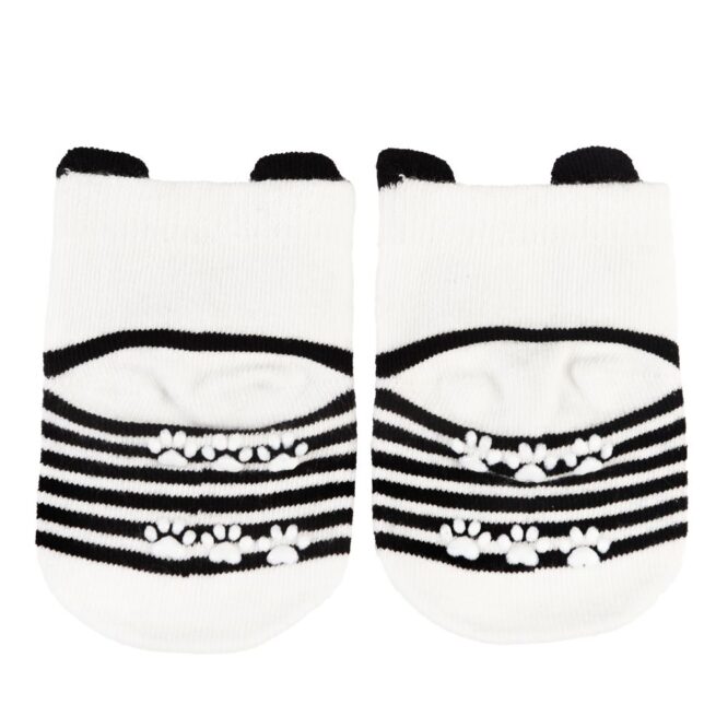 Rex London Pair of Baby Socks - Panda - Image 3