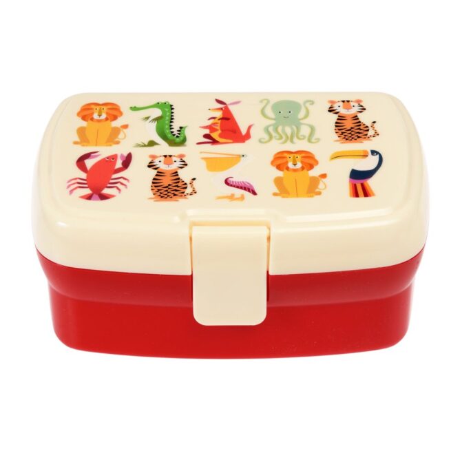 Rex London Lunch Box - Colour Creatures