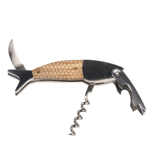 Rex London Fish Corkscrew in a Tin - Image 3