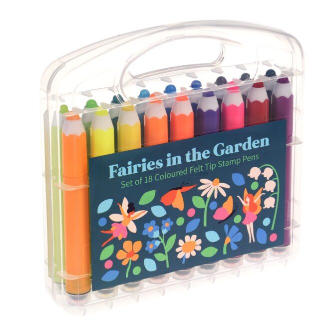 Rex London Felt Tip Stamp Pens - Fairies in the Garden
