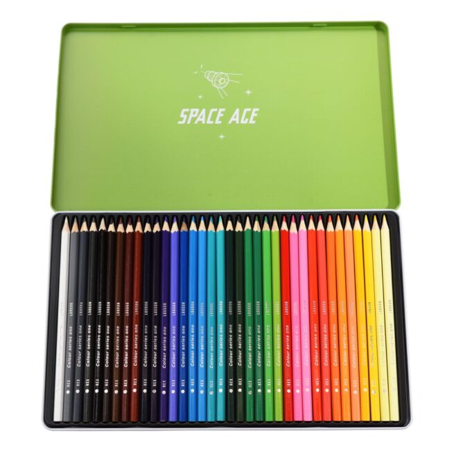 Rex London 36 Colouring Pencils - Space Age - Image 2
