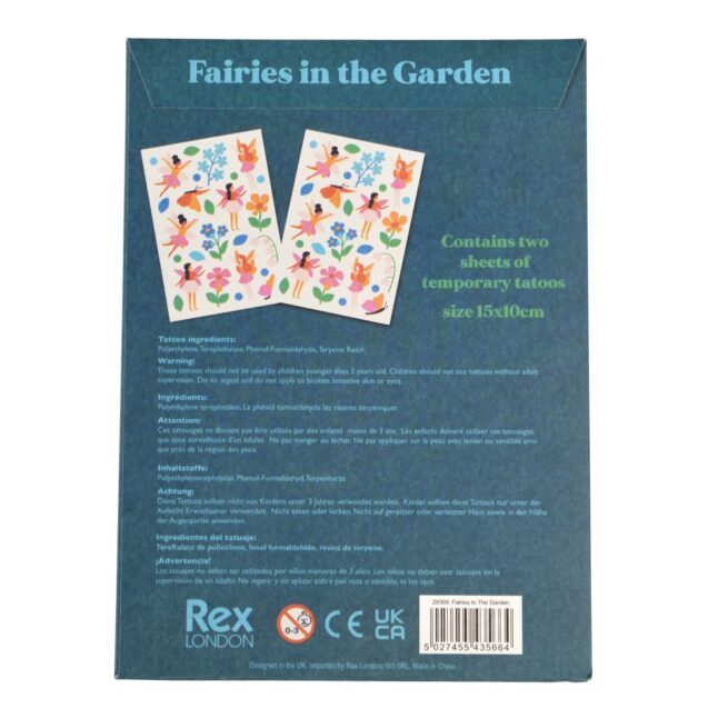 Rex London Temporary Tattoos - Fairies - Image 3